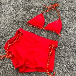 Shein - Red Bikini Set NWOT